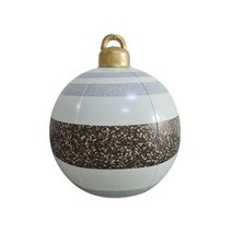 60cm 크리스마스 공 트리 장식 선물 Hristmas 홈 야외 PVC 풍선 장난감, [02] B