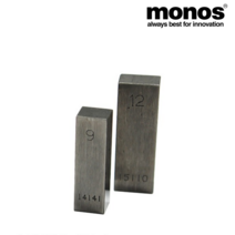 monos 모노스 초경 블록(블럭)게이지 낱개 1급, 25mm 단위, 초경 블록게이지 낱개 1급 100.00mm 