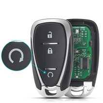 okey remote car key keyless entry 315434mhz for chevrolet camaro cruze malibu 2016-2020 spark remote, hyq4aa 315mhz, 3 버튼 시작
