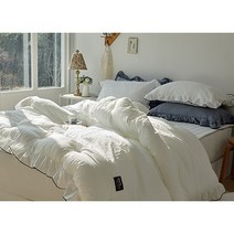 [랑방하우스] 렌징 모달 잠잘오는 먼지안나는 털안붙는 프리미엄 호텔식 차렵 이불 S K
