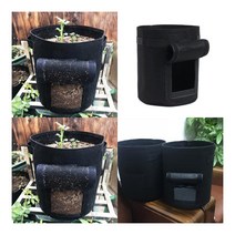 식물 채소 키우기 부직포 화분 2P 25X30 블랙 과습방지 블루베리부직포화분
