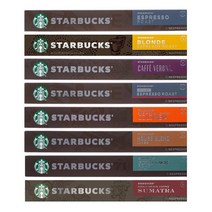 Starbucks 스타벅스 네스프레소 호환 캡슐 10개입 10세트 총 100개 (50캡슐+50캡슐) 골라담기원산지: 상세설명참조, 7.파이크 플레이스 50캡슐_1.에스프레소 로스트 50