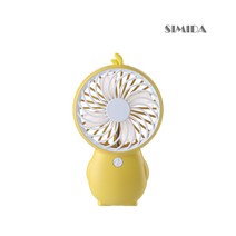 스미다 S14 캐릭터 휴대용선풍기 SMD-S14000, 옐로우 덕