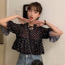 가바바 여성 블라우스 통통 튀는 사탕같은 그녀의 여름 여친룩 블라우스 G37020