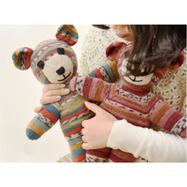 뜨개하다 테디베어 패키지 양말실로 뜨는 무료도안 패키지 6369 - Teddy by Arne & Carlos 패키지 인형, 바다꽃