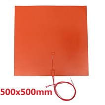 온열 온열매트 온열패드 온열찜질기실리콘 가열 패드 3d 프린터 1000W 220V 500x500mm 100k 서미스터 접착, 01 750w 120c_01 220v