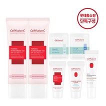 [셀퓨전씨] [롯데단독★빠른배송] 토닝 썬스크린 50ml+50ml+체험팩, 상세 설명 참조