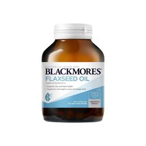Blackmores 블랙모어 Flaxseed Oil 1000mg 오메가3 Vegetarian 100 캡슐 호주약국직구