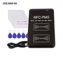 rfid복사기 rfid태그 PM5 125KHZ 및 13.56MHZ NFC 디코드 RFID 복사기 리더 변경 가능 카드 Mfoc 복제 균열, [01] PM5 and tags