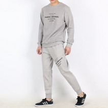 파르데스 리드 맨투맨 기모 남성 트레이닝복 세트 겨울 조거 츄리닝세트 운동복