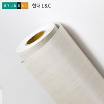 [우리홈시트] 현대엘앤씨 L&C 보닥 프리미엄 인테리어필름 Z850S 원목무늬목우드 화이트오크 (길이)2.5m, 비방염 (폭)1220mm x (길이)2.5m
