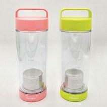 스마트 에코 텀블러 480ml (핑크) 필터 물병 티포트, 단품