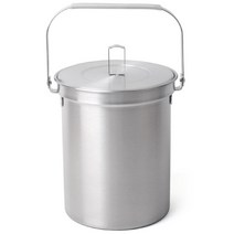 토탈하우스 올품락 스텐 음식물쓰레기통 3L 스텐형 (3321)