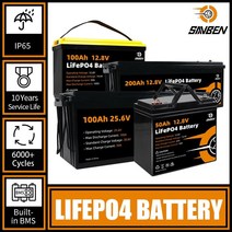 캠핑배터리 파워뱅크 충전식 지게차 모터 보트 팩 리튬 인산염 배터리 내장 철, 03=1PCS