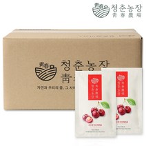 청춘농장 순수한 타트체리즙 실속형 120포
