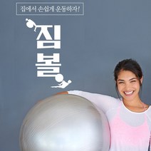 집에서 손쉽게 운동하는 짐볼 홈트 임산부 순산운동 허리강화 스트레칭, 레드