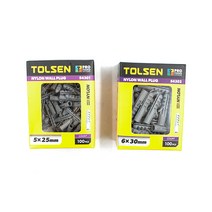 툴쎈 칼부럭 5×25mm (100EA) NO.54301 칼브럭 콘크리트 칼블럭 칼브록