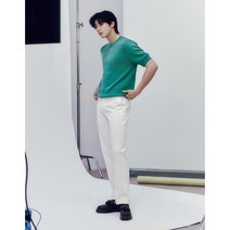 [지오다노]2024차은우 스판 면바지 114526 06(화이트)