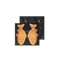 가정용 토스터기 아침 식사 타코야키 팬케이크 샌드위치 메이커 650W 타이밍 와플 토스터 아침 식사 기계, 01 fish