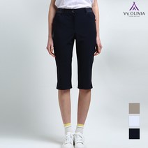 올리비아로렌 밴딩 배색 7부팬츠 _2VVCDLTM4431