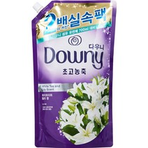 [624C]NEW 다우니 화이트티와릴리향 리필 1.6L★포장훼손반품불가★, ★단일상품, ★단일상품