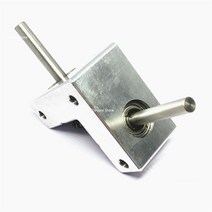 마이터기어 마이크로 나선형 베벨 기어 박스 6MM/8MM/10MM 샤프트 90 도 각도 장치 모델 알루미늄 합금, 01 6mm