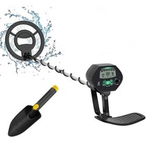 고압검전기 조정 가능한 8.5 방수 검색 코일 고감도 지하 금속 탐지기 md-4090 lcd 금속 탐지기, 삽으로 md-4090
