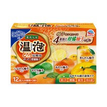 바스로망 온포 탄산발포 시트러스유자(12정) 펜션입욕제 일본입욕제, 온포_보타니컬 내추럴플로랄