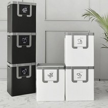 위dlnme_3단분리 가정용수거함 나눔이 수거쓰레기통 수거함 모던수거함 사무실수거함 용수거함 재활용 업소용수거함 대용량재통♥jseungri, ♥jseungri화이트N그레이
