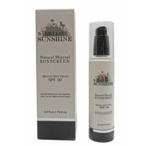 Beekman 1802 Hello Sunshine Sunscreen SPF 30 - 2.4 oz - Natural Mineral Sunscreen - with Aloe Vera &