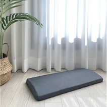 와이트 허리베개 메모리폼 무릎 요추 디스크 수면 숙면 기능성 다리 베개, 다크 그레이