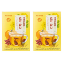 노브랜드 호박팥차 12티백X2박스 국내산 물대신 커피대신 붓기 부종 붓기완화 하체비만 수술후 혈액순환 고혈압 몸에좋은 가성비 맛있는차 아이돌물 나트륨배출 체중감량 고고K