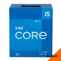 CPU 인텔 코어 i5-12400f i5 12400f 2.5GHz 6코어 12스레드 및, 없음