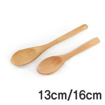 대나무 경옥고수저(10개)-13/16cm (나무수저/숟가락/홍삼수저/티스푼/나무스푼/홍삼스푼/경옥고스푼/경옥고상자/경옥고단지), 13cm