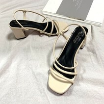 여리여리 스트랩 샌들힐 6cm