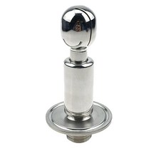 JOWIN 스테인리스 스틸 304 회전 CIP 마이크로 스프레이 볼 3.8cm1.5인치 TC - 1.3cm12인치 MPT 581710