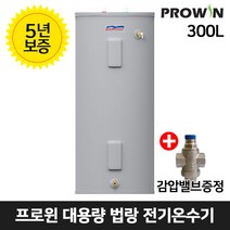 프로윈 법랑 전기온수기 300L (E62-80H) 저장식 스탠드형 300리터 대용량 업소용 온수기, E62-80H