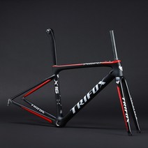 l 68mm 자전거 사용 가능 크기 700c (444952545658 cm) 로드 바이크 카본 바이크 trifox 자전거 v 브레이크 바이시클, 빨간색과 검은색 매트, 56cm