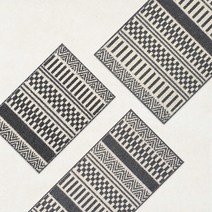 사이잘비잔틴 호텔발수건 현관카페트 타월발매트 주방발판 러그, 사이잘비잔틴 그레이 60x90