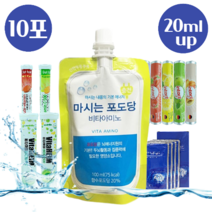 마시는수액 마시는 먹는 수액 포도당 링거 링겔, 구트할로 발포 비타민C500 20정 레몬