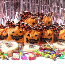 어린이집 생일 답례품 선물 구디백 유치원 단체 학원 할로윈 간식선물세트, 호박간식