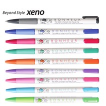 제노/캐릭터볼펜 0.5mm 1타 12입, OPTION 5.캐릭터볼펜 0.5mm_오렌지(잉크색상)