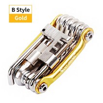 자전거 서쪽 멀티 다기능 강철 알렌 렌치 스크루 바이크 수리 도구 공구 세트 키트, 기본 금