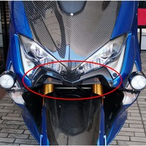 야마하 티맥스530 560 TMAX530 560 프론트 장식 필터 흡입 2017-2021, 1개