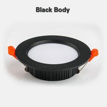 LED Downlight 12V DC 3W 5W 7W 9W 12W LED Spot Light Mini 24V Voltage Waterproof LED Decoration Ceiling Lamp Bathroom Panel Light, Black Body, 12W 12V, Warm white 3000K