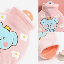 (코끼리) 보온 물주머니 복부마사지 생리통찜질 손찜질기
