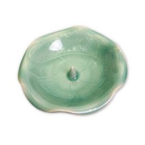 박씨상방 청자 접시 촛대