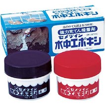 [강력본드] 세메다인 수중용 접착제 수중 에폭시 100g 세트 CA152