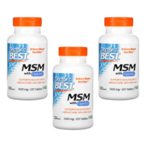 닥터스 베스트 MSM with OptiMSM opti 옵티 엠에스엠 1500mg 120정