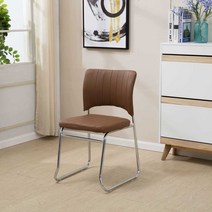 학원 의자 세미나실 등받이 실험실 회의 공부방 자습, 블랙 가죽 의자 - 22 튜브형